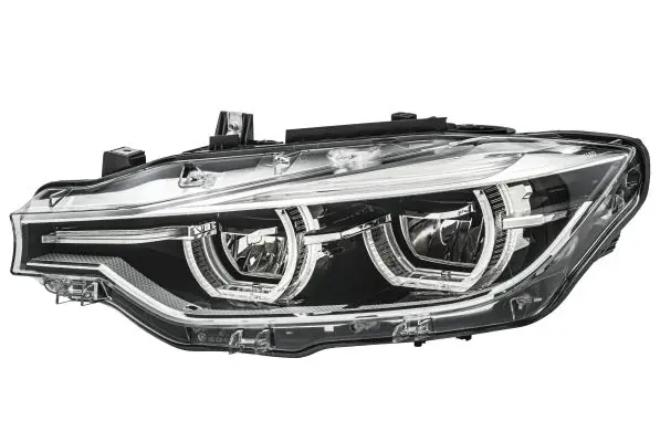 Фара левая LED с мотором корректора HELLA 1EX 012 102-911