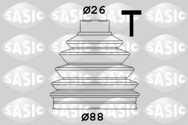 Пыльник ШРУСа SASIC 1906074