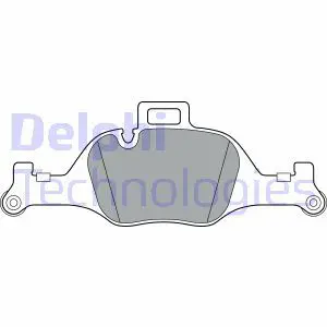 Тормозные колодки передние DELPHI LP3299