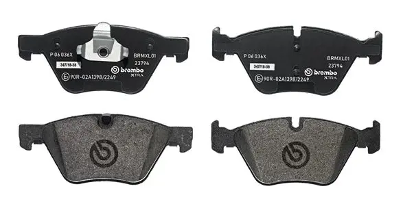 Тормозные колодки передние BREMBO P 06 036X