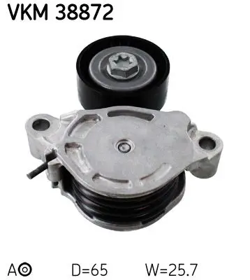 Ролик натяжителя поликлинового ремня SKF VKM 38872