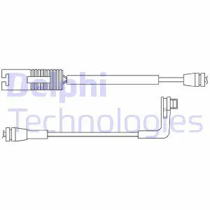 Датчик износа тормозных колодок задний DELPHI LZ0179