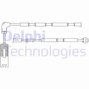 Датчик износа тормозных колодок задний DELPHI LZ0182