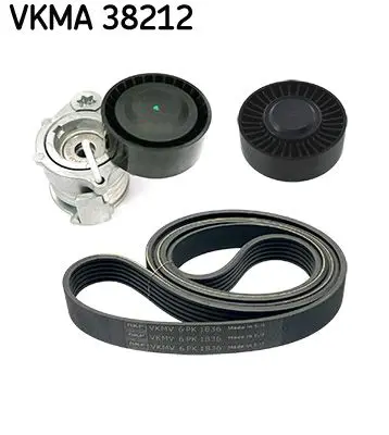 Комплект поликлинового ремня SKF VKMA 38212