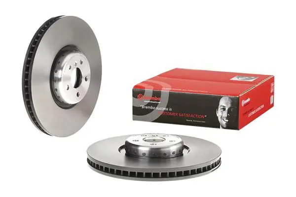 Тормозной диск правый передний BREMBO 09.D898.13