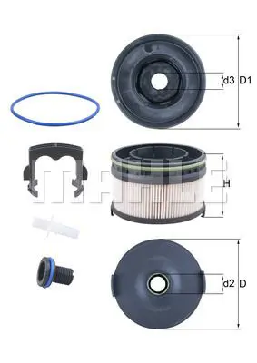 Топливный фильтр KNECHT KX 568KIT