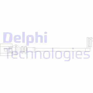Датчик износа тормозных колодок DELPHI LZ0328