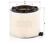 Воздушный фильтр MANN-FILTER C 17 014