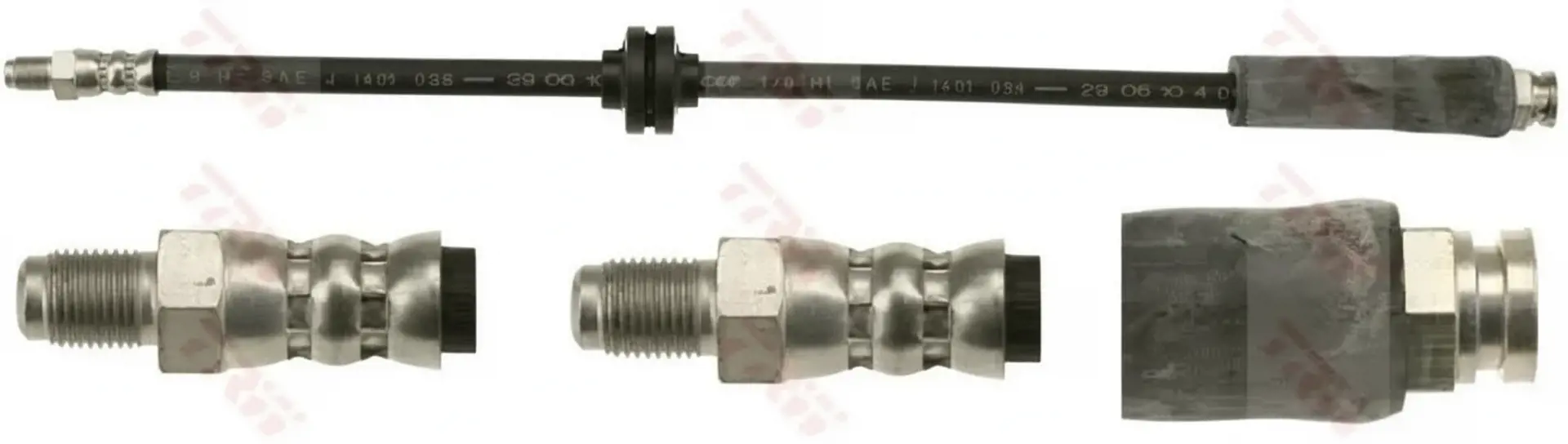 Тормозной шланг гибкий задний TRW PHB499