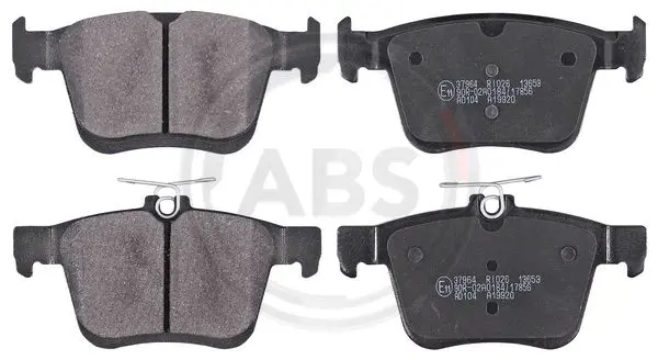 Тормозные колодки задние A.B.S. 37964