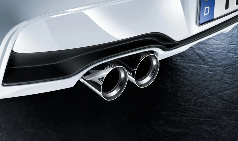 Насадка выхлопной трубы M Performance хром 3er 4er BMW 18302296889