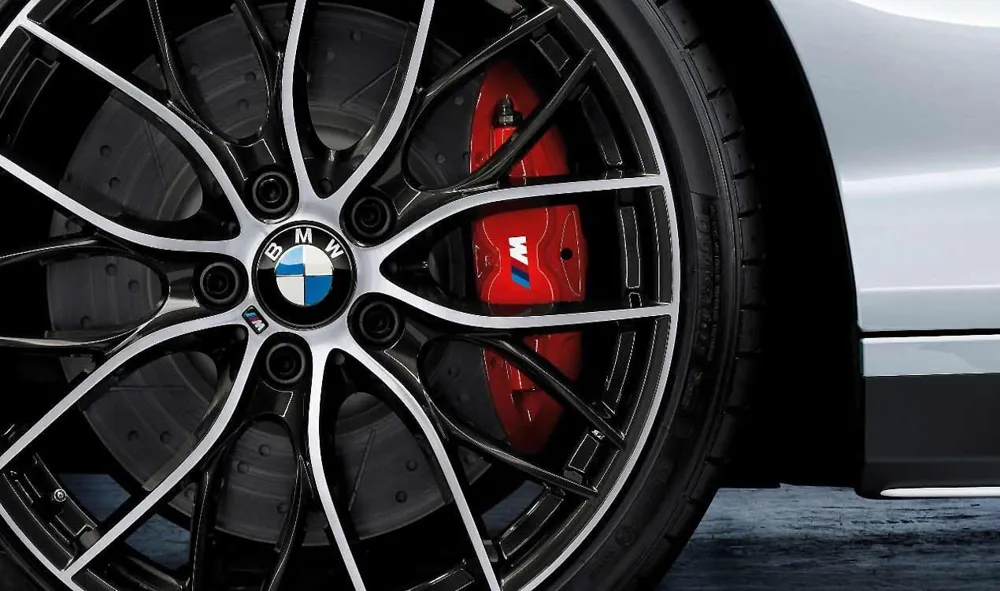 Корпус суппорта M Performance красный левый 1er 2er M2 3er M3 4er M4 BMW 34206855483