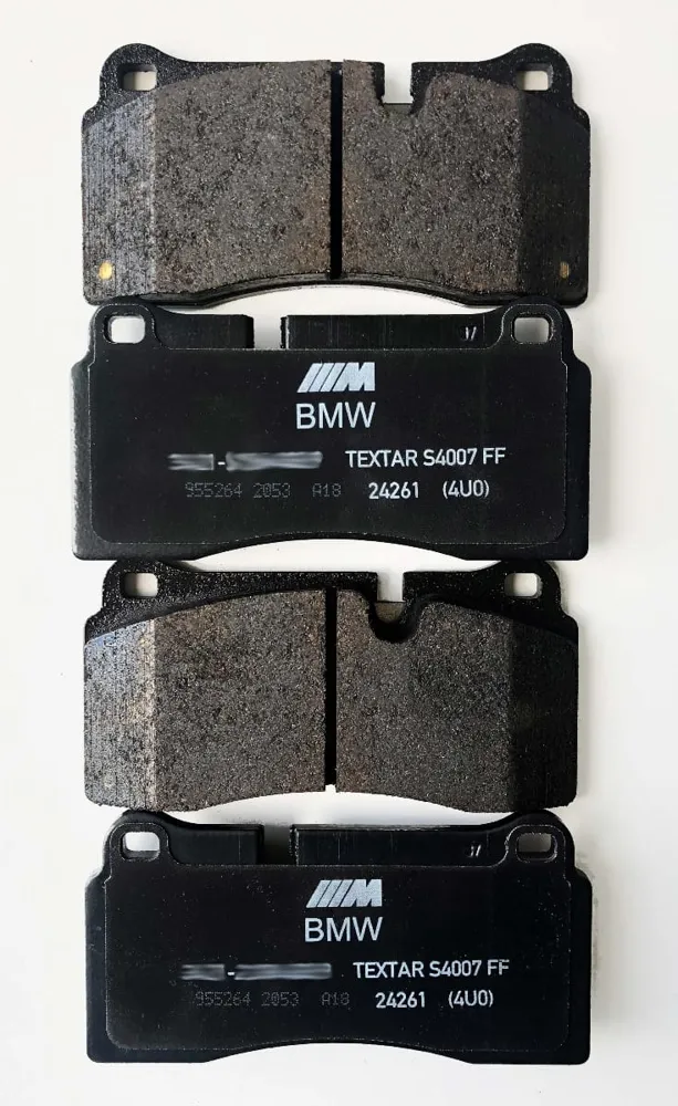 Комплект спортивных тормозных колодок M Performance задний M5 M8 X5M X6M BMW 34208092823