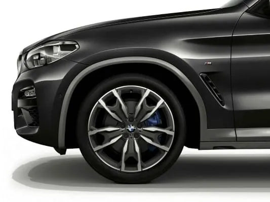 Легкосплавный диск M Double Spoke 787 Orbitgrey 8J x 20 ET 27 передняя ось BMW 36108073791