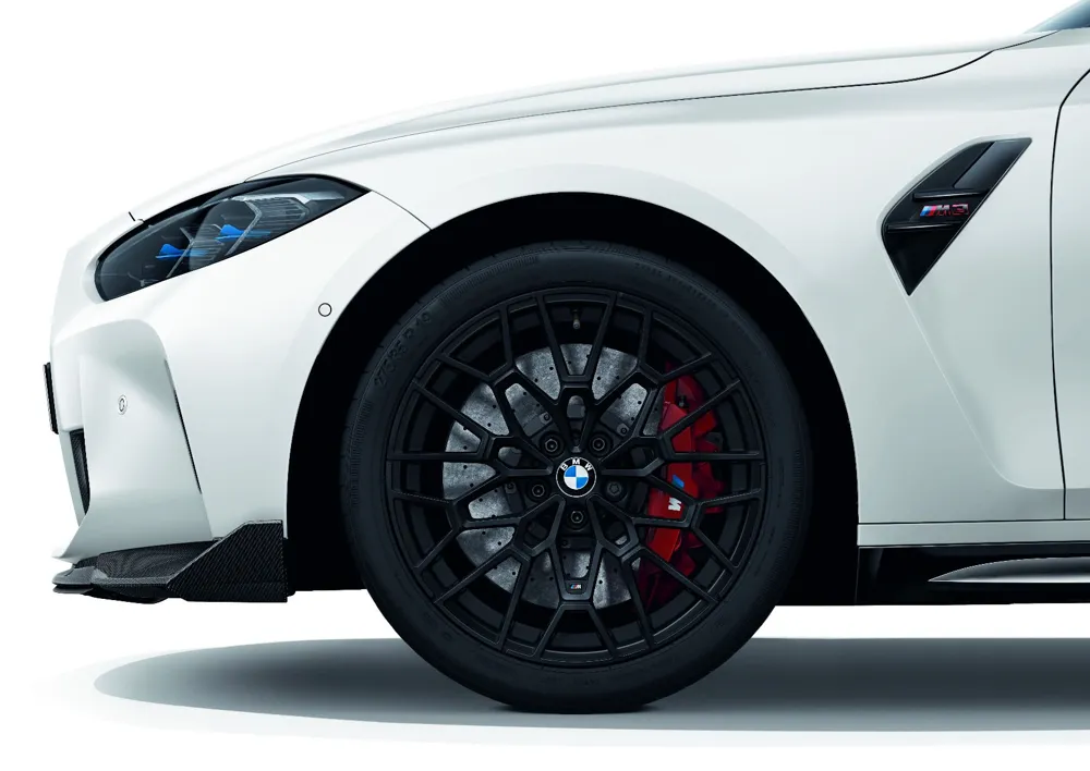 Легкосплавный диск M Double Spoke 827M чёрный матовый 9,5J ET 20 передняя ось M3 M4 BMW 36108093840