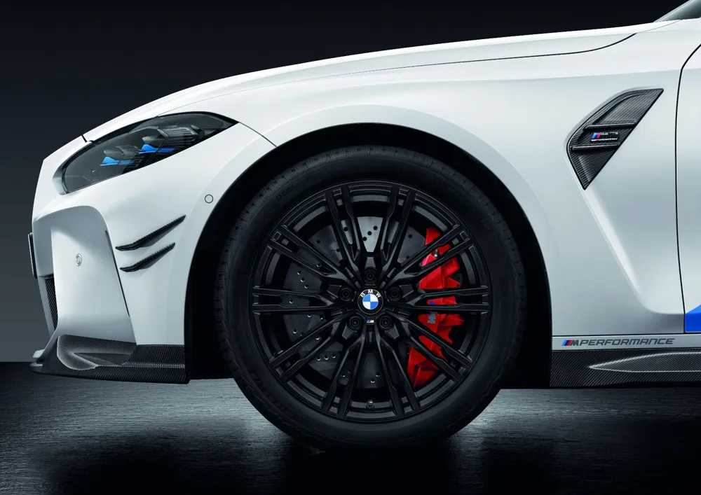 Легкосплавный диск M Double Spoke 829M jet black матовый 9,5J ET 20 задняя ось M3 M4 BMW 36108093845