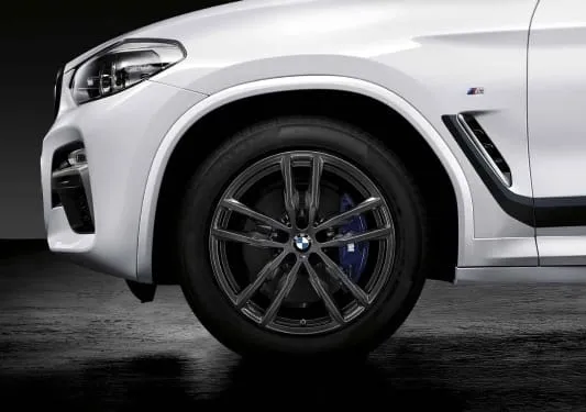 Легкосплавный диск M Double Spoke 698 Orbitgrey 7,5J x 19 ET 32 передняя ось / задняя ось BMW 36108093921