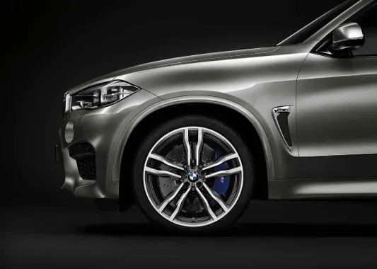 Легкосплавный диск M Double Spoke 612 двухцветный (orbitgrey / glanzgedreht) 21 дюйм. задняя ось BMW 36112284653