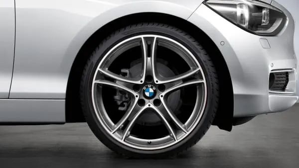 Легкосплавный диск Double Spoke 361 Ferricgrey/с алмазной проточкой 7,5J ET45 1er / 2er BMW 36116794369