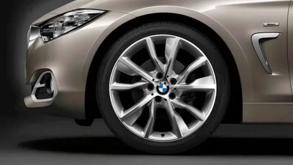 Легкосплавный диск Turbine Styling 402 серебристый/с алмазной проточкой 8,5J ET47 3er / 4er BMW 36116796259