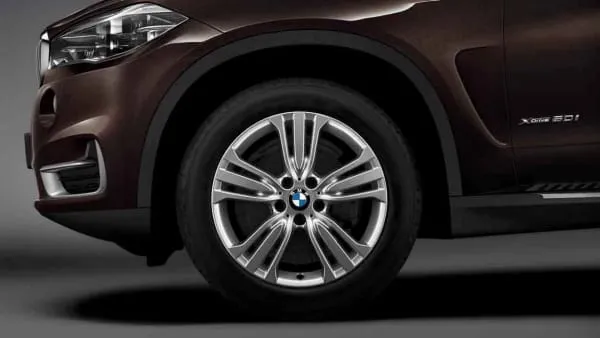 Легкосплавный диск W-Spoke 447 серебристый 9J x 19 ET 48 передняя ось BMW 36116853957