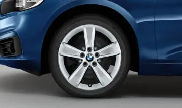 Легкосплавный диск Reflexsilber BMW 36116855087