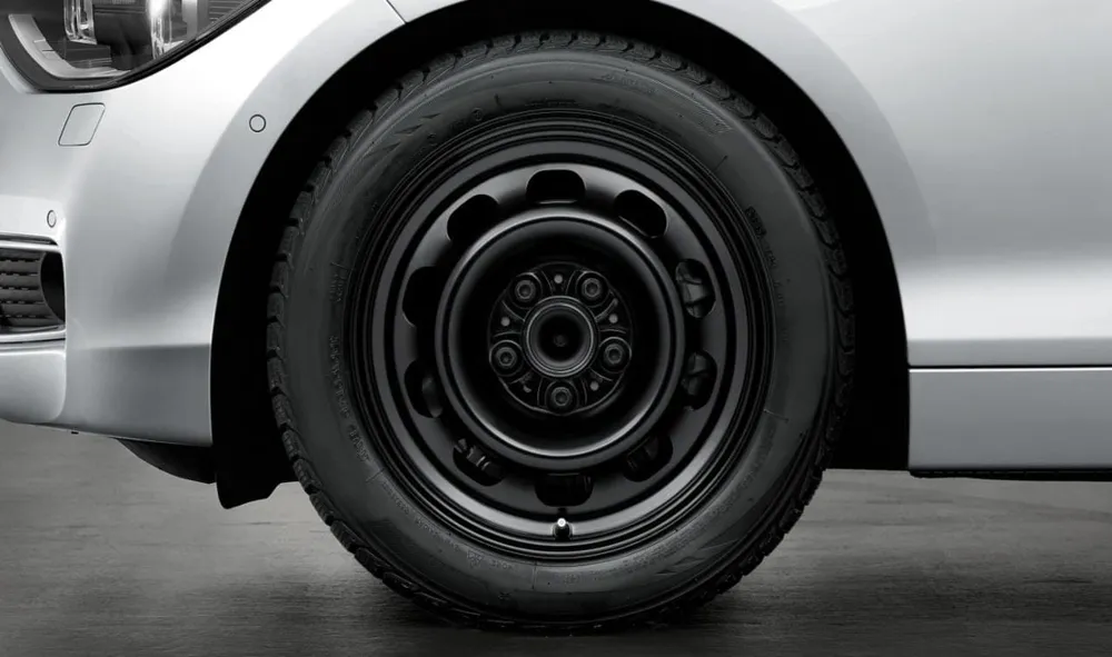 Стальной диск Styling 12 чёрный 7J x 16 ET 47 передняя ось / задняя ось BMW 36116864660