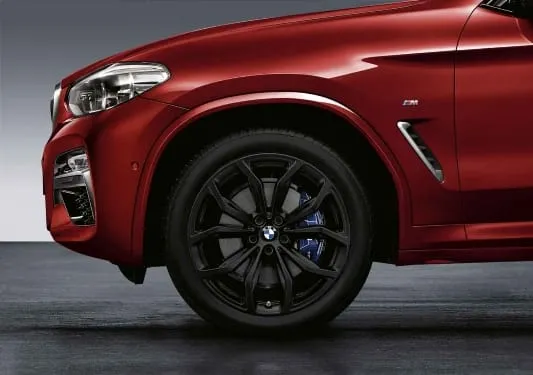 Легкосплавный диск Y-Spoke 695 чёрный матовый 8J x 20 ET 27 передняя ось BMW 36116881208