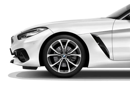 Легкосплавный диск V-Spoke 772 Ferricgrey/с алмазной проточкой 9J ET32 Z4 BMW 36116883641