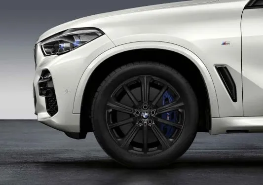 Легкосплавный диск M Performance Star Spoke 748 чёрный матовый 9J x 20 ET 35 передняя ось / задняя ось BMW 36116883765