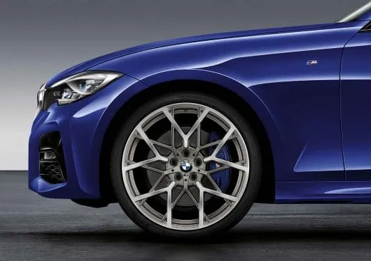 Легкосплавный диск M Y-Spoke 795M Ferricgrey матовый/glanzgefräst 8,5J ET40 2er 3er 4er BMW 36116885304