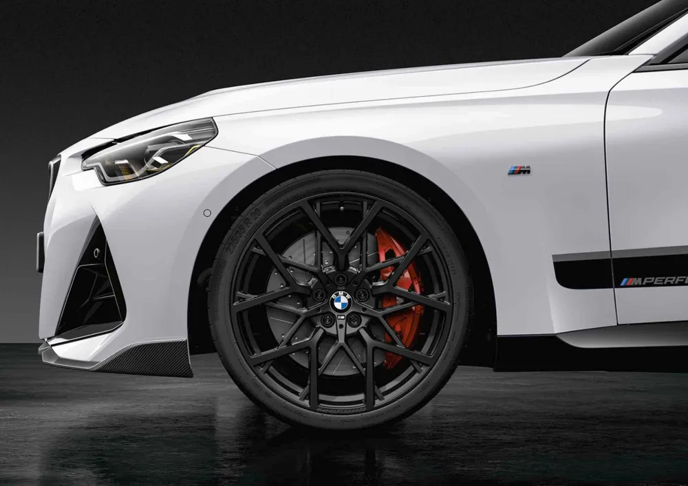 Легкосплавный диск M Performance Y-Spoke 795 чёрный матовый 8J x 20 ET 27 передняя ось 2er 3er 4er BMW 36116893514