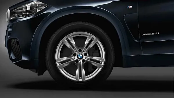 Легкосплавный диск M Double Spoke 467 серебристый 10J ET21 X5 задняя ось BMW 36117846787