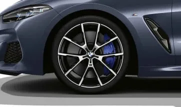 Легкосплавный диск Y-Spoke 728M jet black /с алмазной проточкой 9J ET41 8er BMW 36118072024