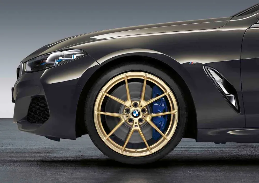 Легкосплавный диск M Y-Spoke 763M Performance frozen gold 10J ET40 3er M3 4er M4/ M4 BMW 36118097289