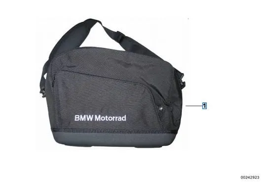 Внутренняя сумка туристического кофра Exclusive левая чёрный BMW 46548549365