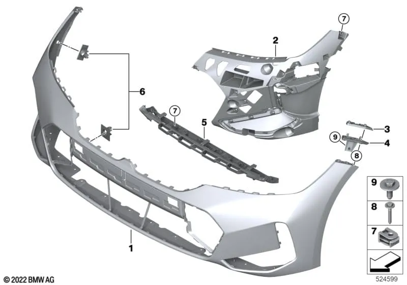 Опора правая 3er BMW 51118085474