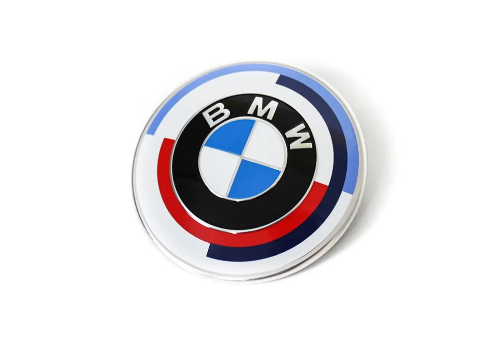 Эмблема 50 Jahre M Frontklappe Motorhaube (82mm) BMW 51148087194