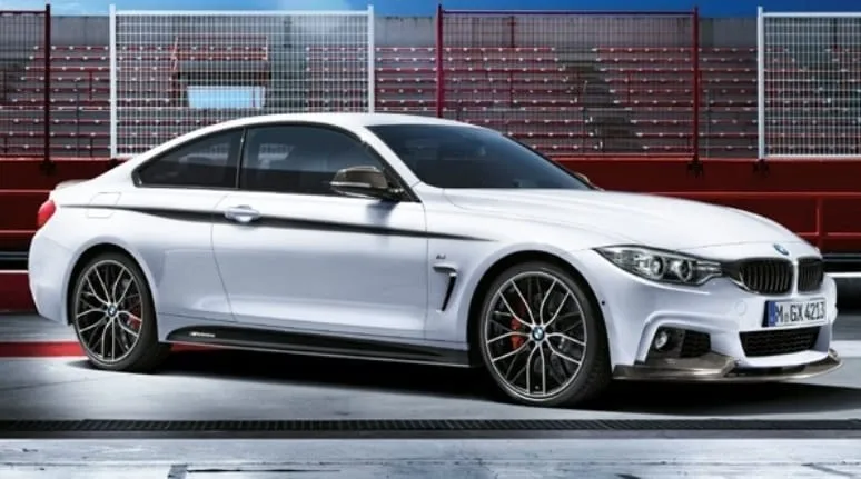 Накладка порога M Performance чёрная матовая 4er BMW 51192361679