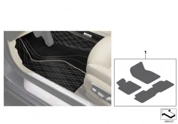 Коврик Exclusive BMW 51472451765