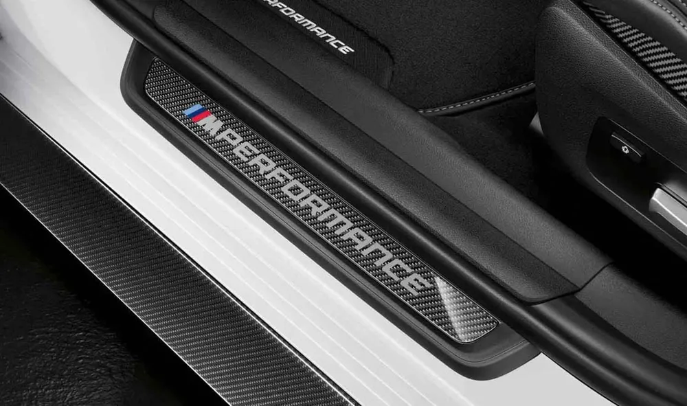 Накладка порога M Performance карбон 4er M4 BMW 51472457841
