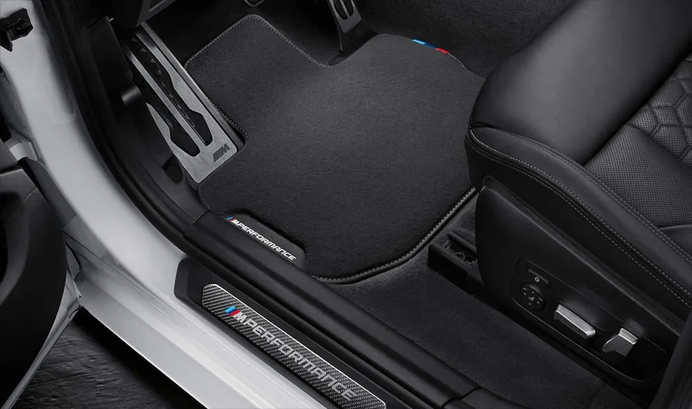 Накладка порога M Performance карбон X3 X3M X4 X4M iX3 BMW 51472465482