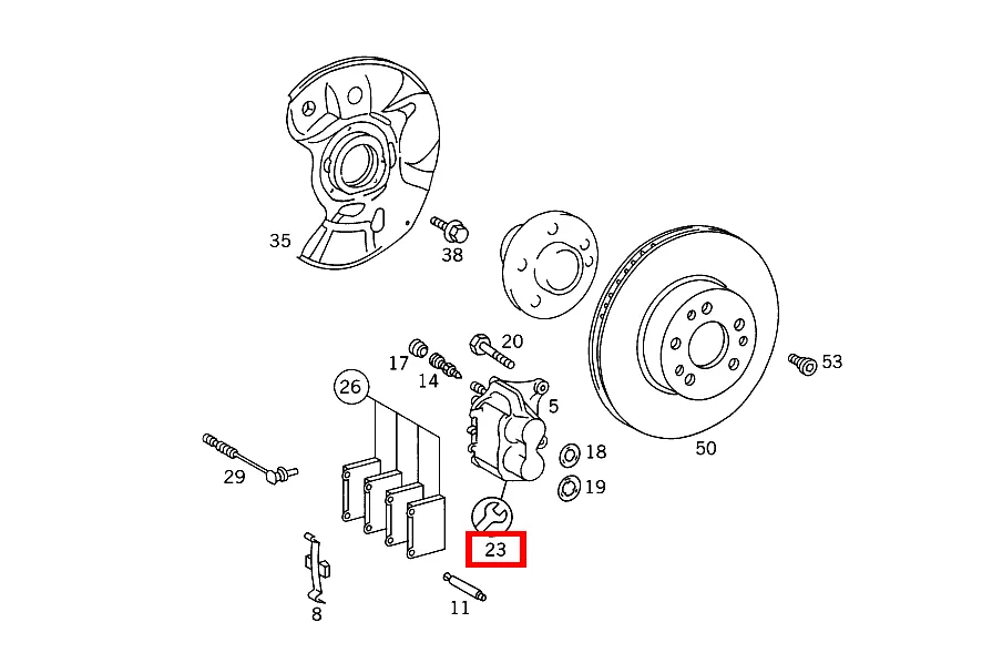 Ремкомплект Mercedes-Benz A000420868364