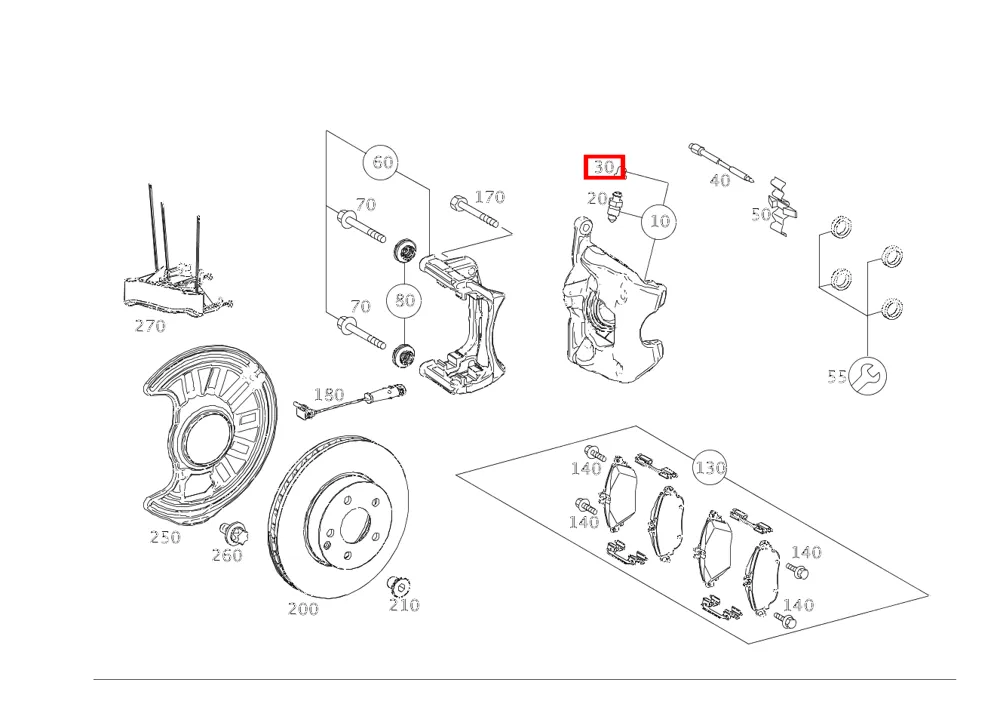Колпачок Mercedes-Benz A000421104864