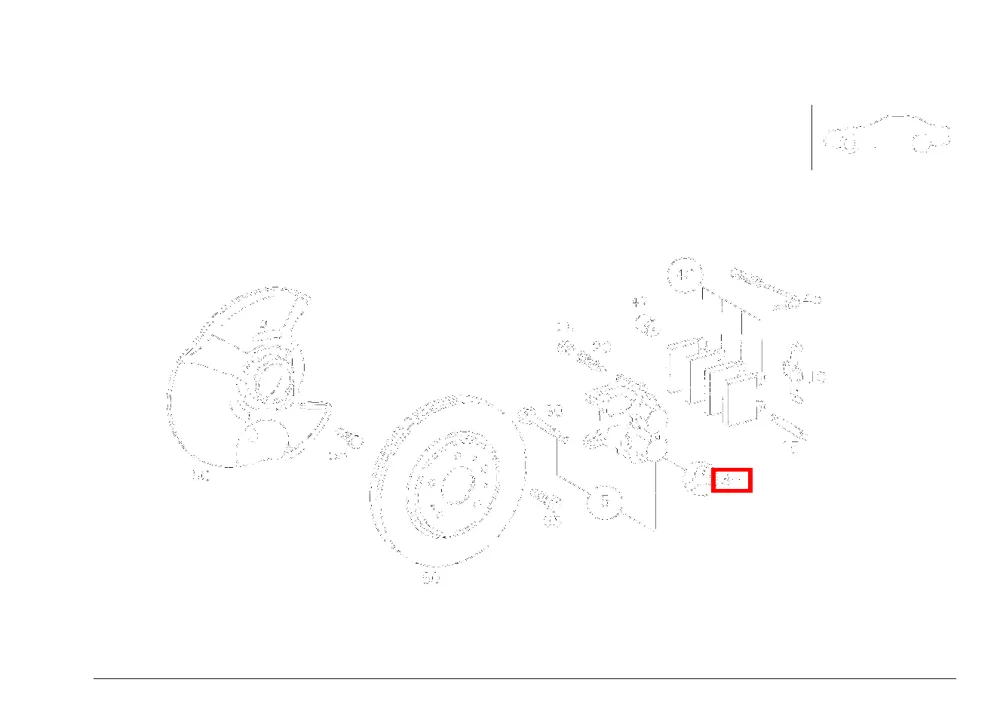 Ремкомплект пыльников тормозного цилиндра Mercedes-Benz A0004219486
