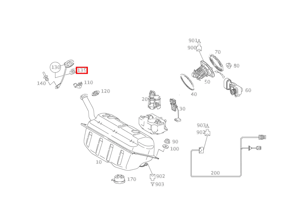 Профильный уплотнитель Mercedes-Benz A000476000064