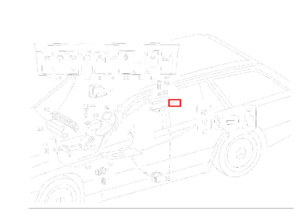Соединитель подсветки приборов для E-класса 124 Mercedes-Benz A0005400869