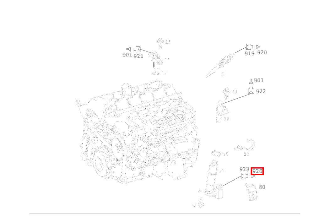 Адаптер для E-класса 211 Mercedes-Benz A0005453784