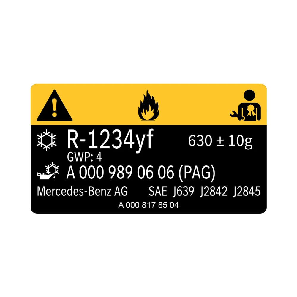 Табличка с предупреждением Mercedes-Benz A0008178504