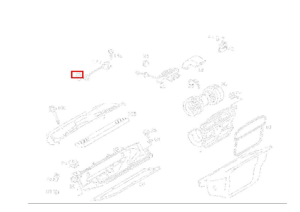 Корпус разъёма 4-контактный для SL-класса 129 Mercedes-Benz A0008210565